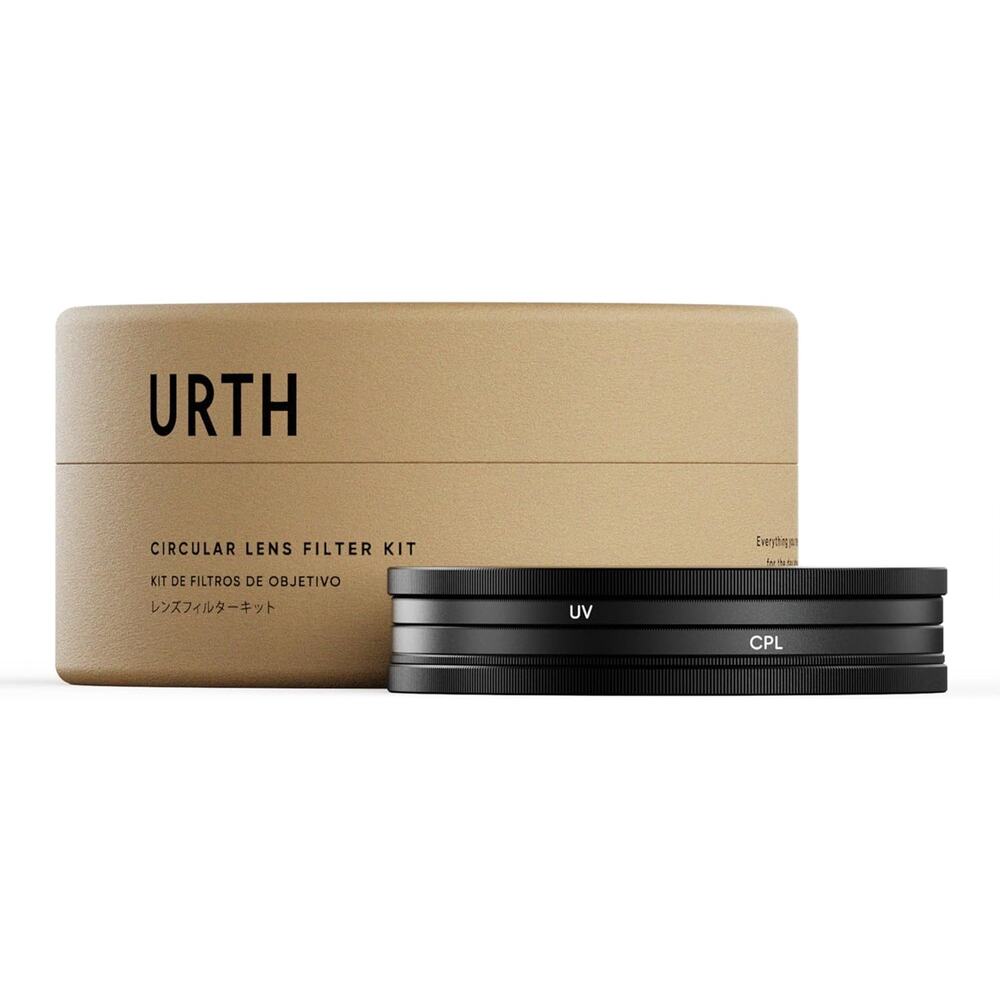 Urth 37mm 2-in-1 Lens Filter Kit, UV Circular Polarizing Multi-Coated Ultra-Slim